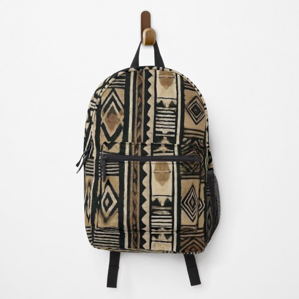 Item preview, African Mudcloth Pattern Tribal Bogolan Stripe designed and sold by Nine Lives Studio.