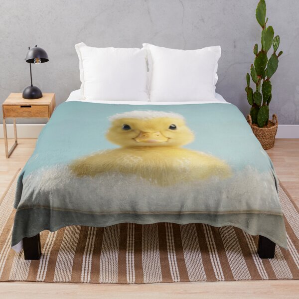 Item preview, Baby Duckling Bubble Bath Cute Nursery Bathroom Wall Art designed and sold by LazyOwlStore.
