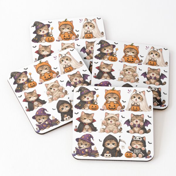 Item preview, Halloween Cat Costume Collection designed and sold by Moochie Studios.