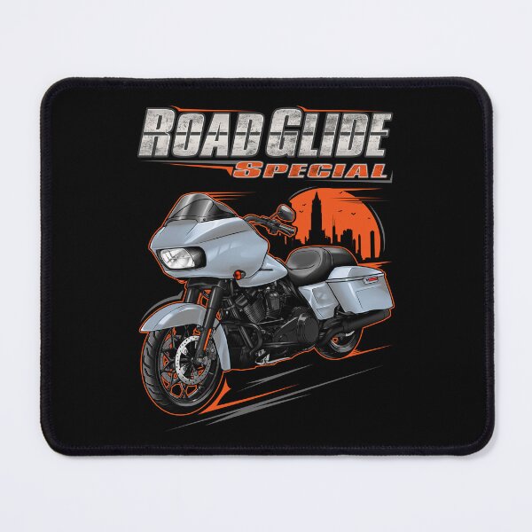 Item preview, Motorcycle Road Glide Special FLTRXS 2020 Barracuda Silver Denim for Motorcycle Riders designed and sold by MotoApparelHub.