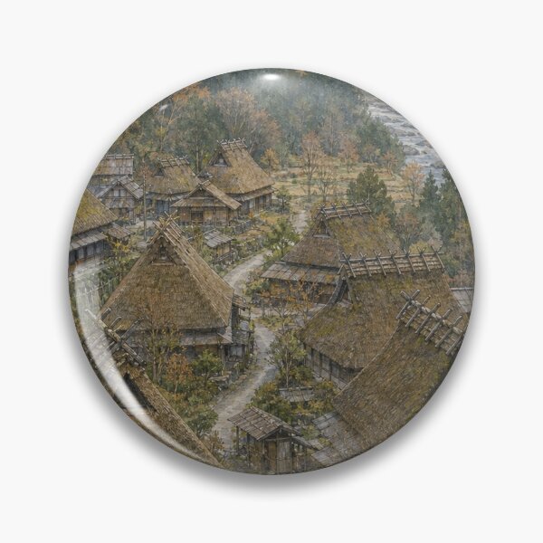 Item preview, Miyama village in Kyoto Digital Watercolour designed and sold by FurusatoGallery.