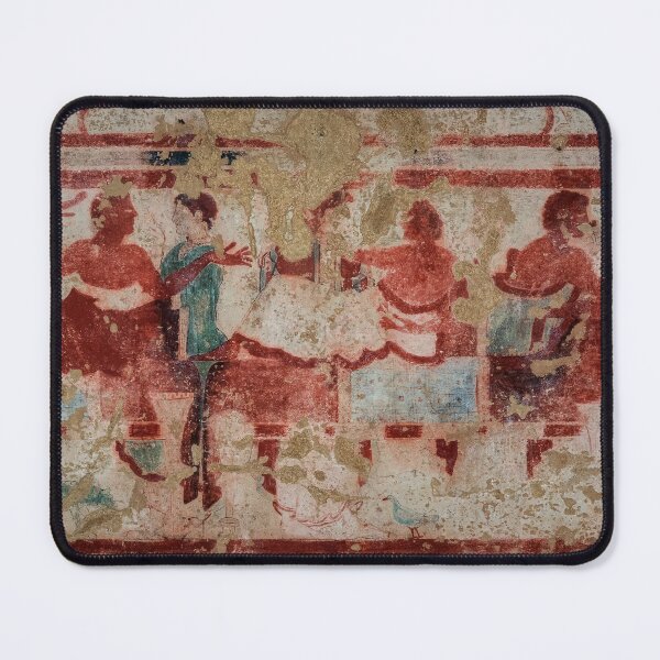 Item preview, Banquet in Etruria, painted in 450 BCE designed and sold by TerryKerrImages.