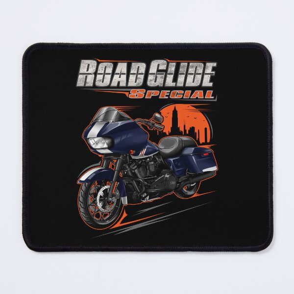Item preview, Motorcycle Road Glide Special FLTRXS 2020 Billiard Blue & Stone Washed White for Motorcycle Riders designed and sold by MotoApparelHub.