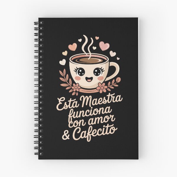 Item preview, Esta Maestra funciona con amor & Cafecito designed and sold by jkrphoto.