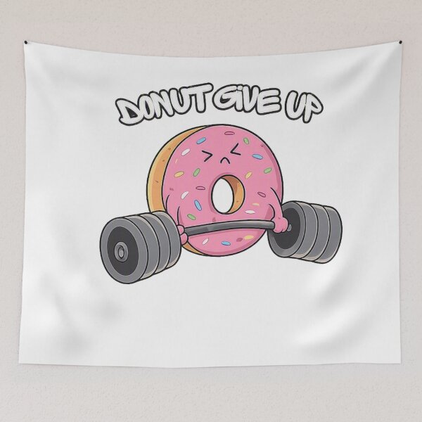 Item preview, Funny donut lifting weights designed and sold by Octaner.