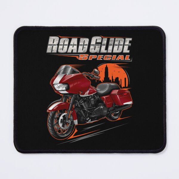 Item preview, Motorcycle Road Glide Special FLTRXS 2020 Billiard Red & Stone Washed White for Motorcycle Riders designed and sold by MotoApparelHub.