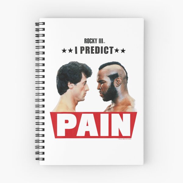 Item preview, Rocky III I Predict Pain Boxing Design designed and sold by reneetekent.