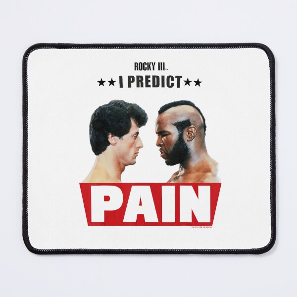 Item preview, Rocky III I Predict Pain Boxing Design designed and sold by reneetekent.