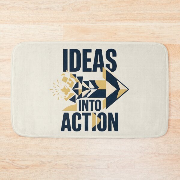 Item preview, Ideas Into Action Creative Motivation Graphic designed and sold by hutofdesigns.