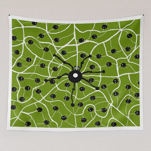 Item preview,  Spider and Babies on a Web designed and sold by Elaine M Hayward .