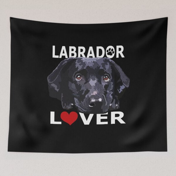 Item preview, Black Labrador Lover Puppy Dog designed and sold by Just-Arts-4U.