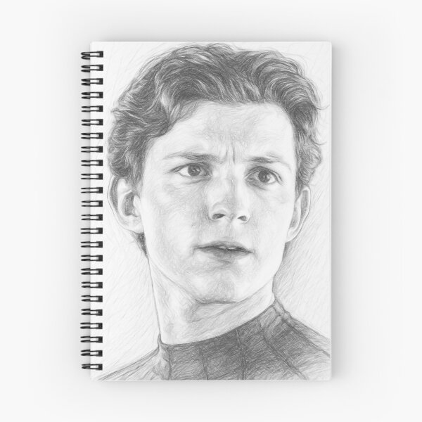 Item preview, Detailed Pencil Sketch Portrait of a Young Superhero Hand Drawn Art Print designed and sold by Leon Woods Pencil Art.