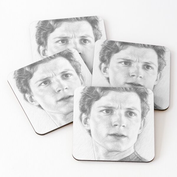 Item preview, Detailed Pencil Sketch Portrait of a Young Superhero Hand Drawn Art Print designed and sold by Leon Woods Pencil Art.