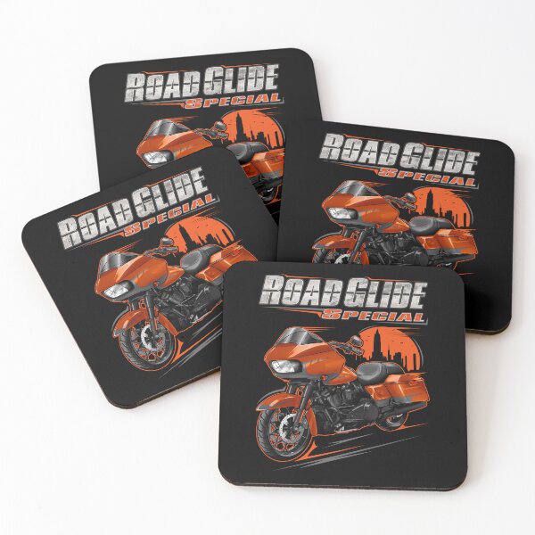 Item preview, Motorcycle Road Glide Special FLTRXS 2020 Scorched Orange & Silver Flux for Motorcycle Riders designed and sold by MotoApparelHub.