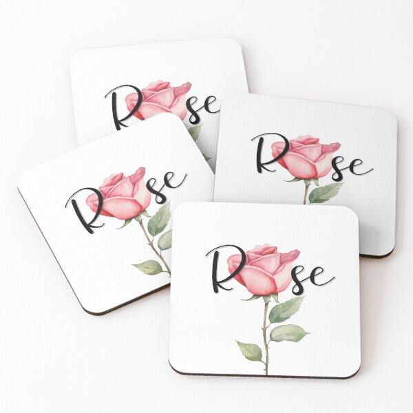 Item preview, Elegant Rose Botanical Illustration designed and sold by Neha-Daily-Art.
