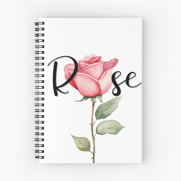 Item preview, Elegant Rose Botanical Illustration designed and sold by Neha-Daily-Art.