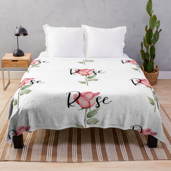 Item preview, Elegant Rose Botanical Illustration designed and sold by Neha-Daily-Art.