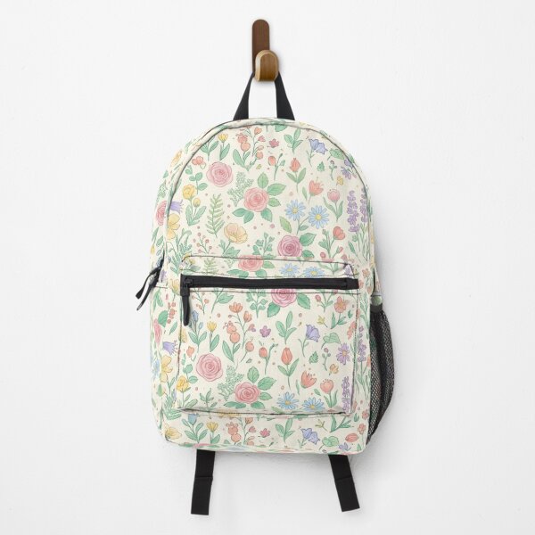 Item preview, Pastel Wildflower Botanical Pattern  designed and sold by SaltCraft.