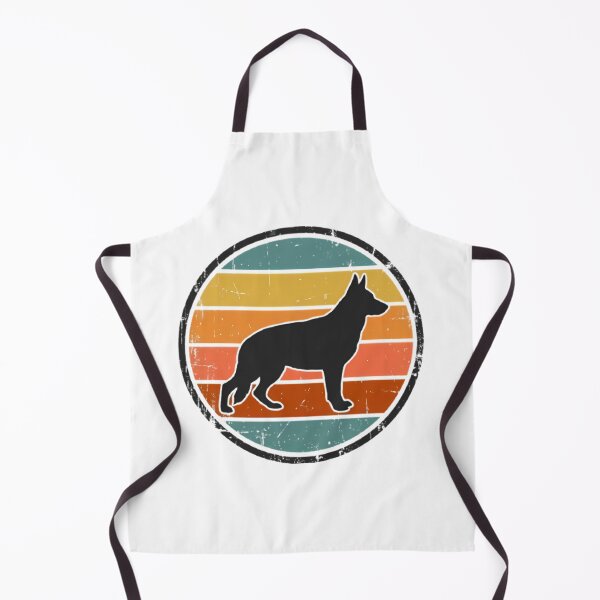 Item preview, Vintage Retro German Shepherd Dog Silhouette Badge designed and sold by GTFullShop.