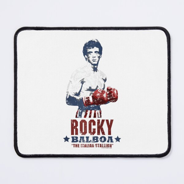 Item preview, Rocky Balboa Patriotic Boxing Portrait Design designed and sold by reneetekent.