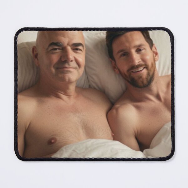 Item preview, Messi and Gianni Infantino designed and sold by ArchiveHue.