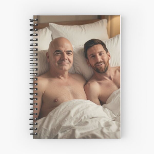 Item preview, Messi and Gianni Infantino  designed and sold by ArchiveHue.