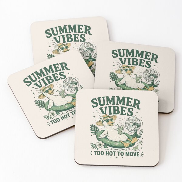 Item preview, Summer Goose Summer Vibes Sunshine, Cute Beach Lover Summer Holiday Duck Gift designed and sold by Quiajia.