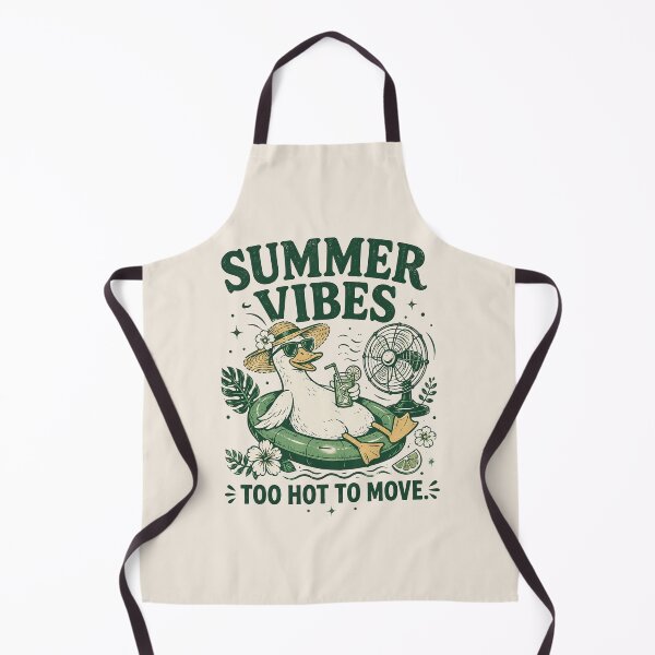 Item preview, Summer Goose Summer Vibes Sunshine, Cute Beach Lover Summer Holiday Duck Gift designed and sold by Quiajia.