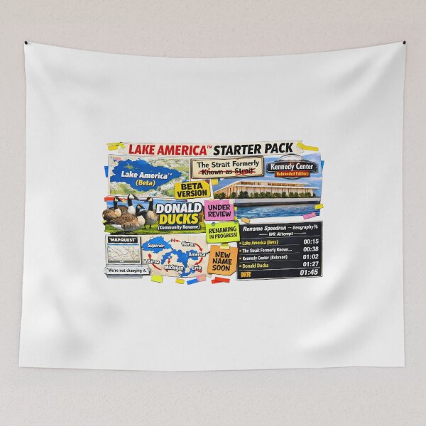 Item preview, Lake America Starter Pack Viral designed and sold by Artycom.