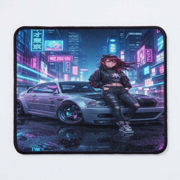 Item preview, Cyberpunk Urban - JDM Neon Sportscar Art designed and sold by JMAVILA ART.
