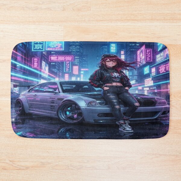 Item preview, Cyberpunk Urban - JDM Neon Sportscar Art designed and sold by JMAVILA ART.