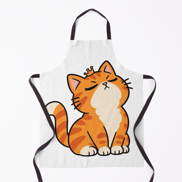 Item preview, Orange Tabby Cat King Funny Royal Cat designed and sold by MewMade.