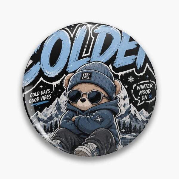 Item preview, Wish It Were Colder – Cute Winter Bear designed and sold by Mister Khaidirshop.