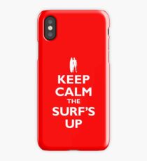 KEEP CALM THE SURF'S UP iPhone Case