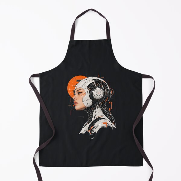 Item preview, Cybernetic Future – Futuristic Android Sci-Fi Art designed and sold by Musamem Designs.