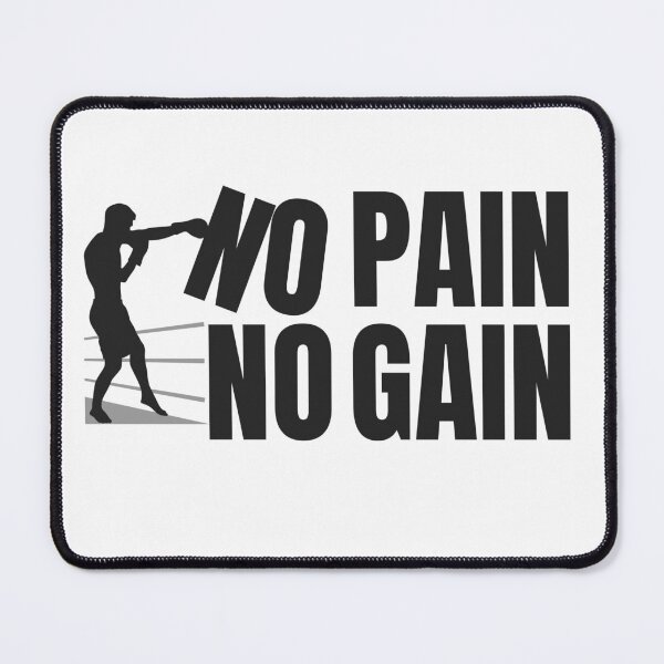 Item preview, No Pain No Gain Gym Motivation designed and sold by RisticCEO.