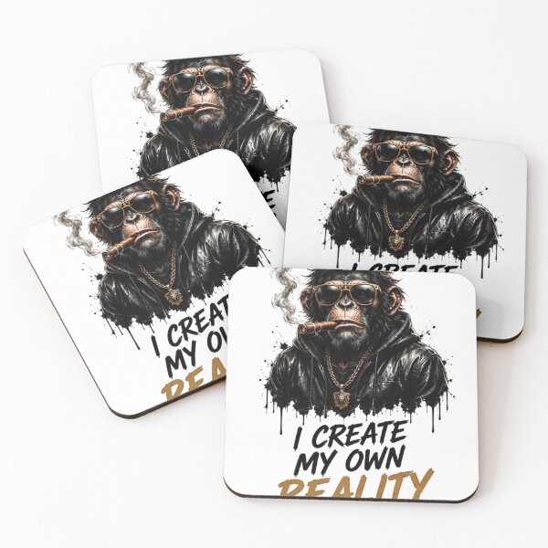 Item preview, I Create My Own Reality Chimpanzee designed and sold by TCDesigne.