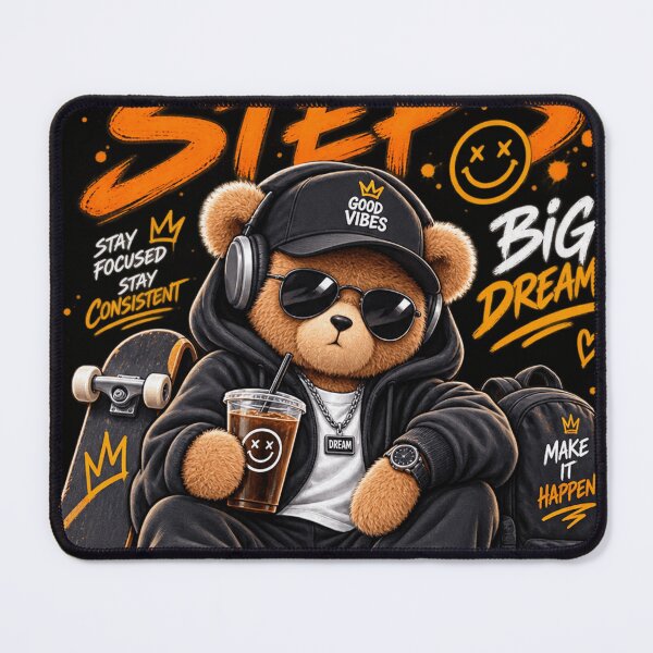 Item preview, Small Steps Big Dreams Teddy Bear designed and sold by MoodPopLab.