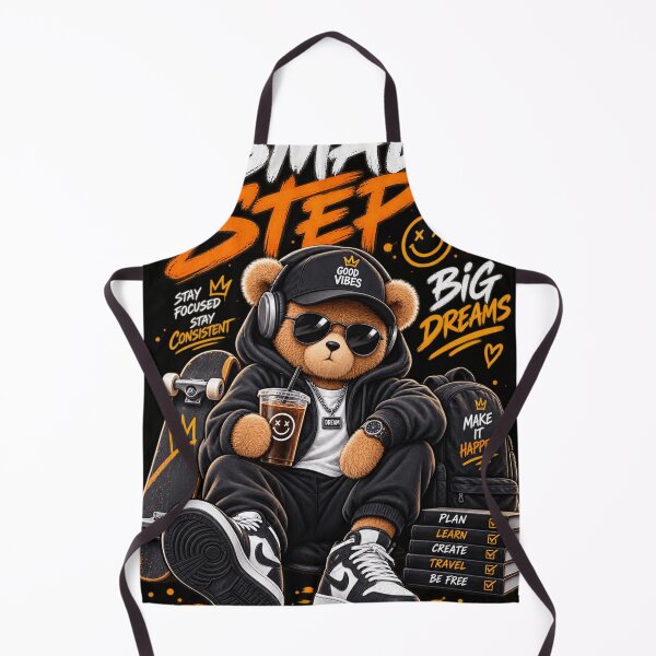 Item preview, Small Steps Big Dreams Teddy Bear designed and sold by MoodPopLab.