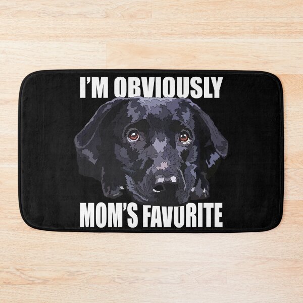 Item preview, Black Labrador Mom’s Favorite Puppy  designed and sold by Just-Arts-4U.