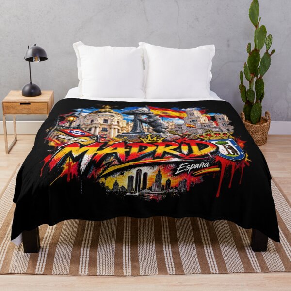 Item preview, Madrid Spain Urban Street Art – Graffiti City Design designed and sold by URBIVO.