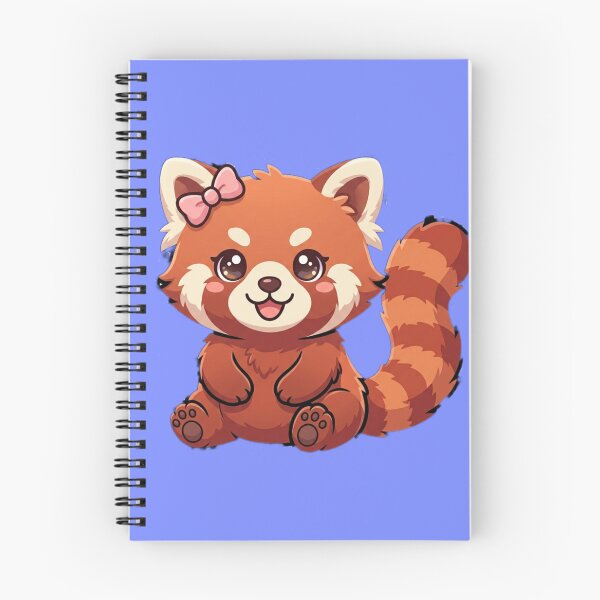 Item preview, Cute Kawaii Red Panda – Adorable Animal Sticker & Gift designed and sold by Tinydoodlenest .