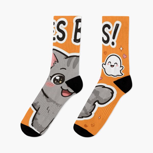 Item preview, Yes Boops! Happy Gray Tabby Cat Halloween designed and sold by CMWorkshop.