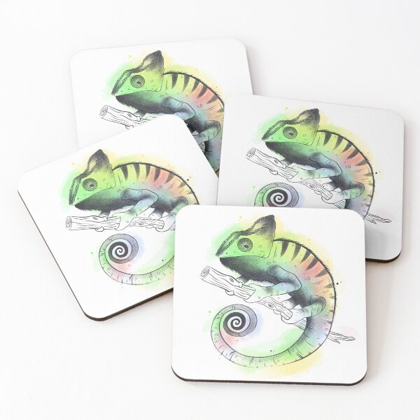 Item preview, Chameleon designed and sold by artbyinesc.