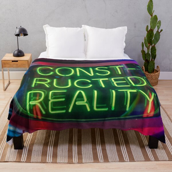 Item preview, Constructed Reality: Neon Sci-Fi Astronaut Cyberpunk Art designed and sold by seamless.