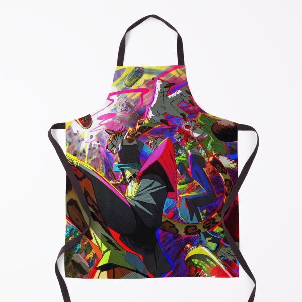 Item preview, Graffiti Cats in Neon Flight (V9) designed and sold by SabaMirzique.