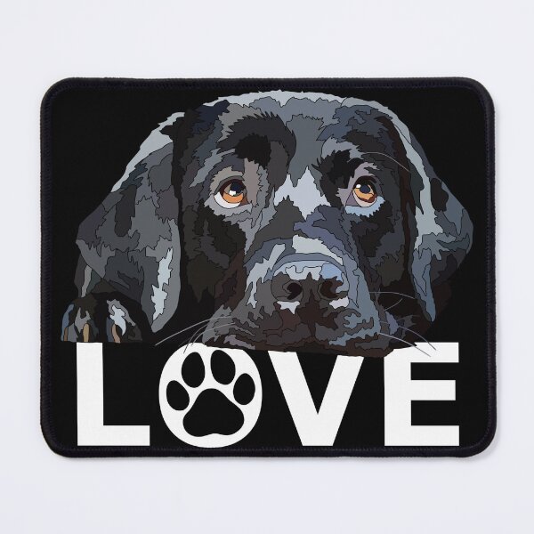 Item preview, Black Labrador Retriever Love Puppy designed and sold by Just-Arts-4U.