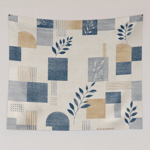Item preview, Boho Botanical Geometric Abstract designed and sold by Punch-E415.