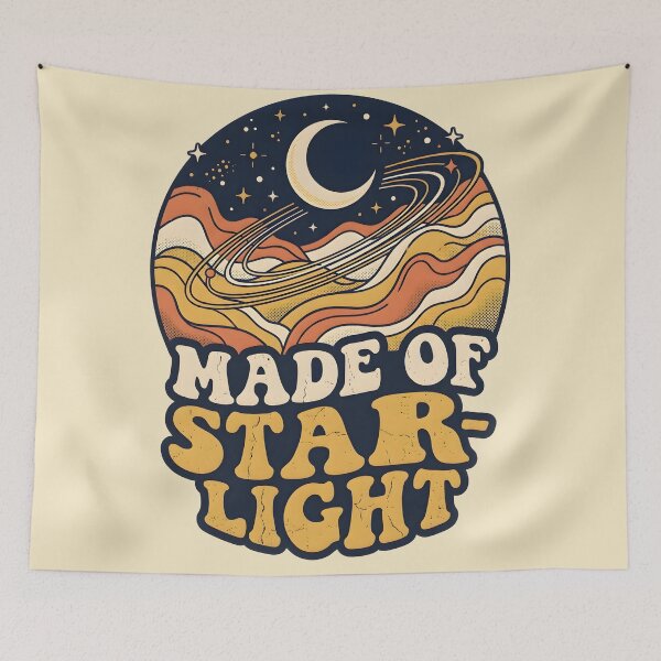 Item preview, Made of Starlight Vintage Cosmic Retro designed and sold by hutofdesigns.