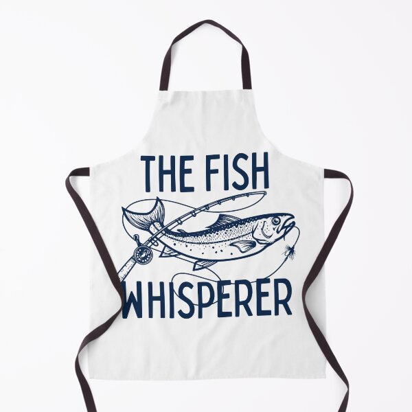 Item preview, The Fish Whisperer - Funny Fisherman & Angler Graphic designed and sold by Shopeon Designs.
